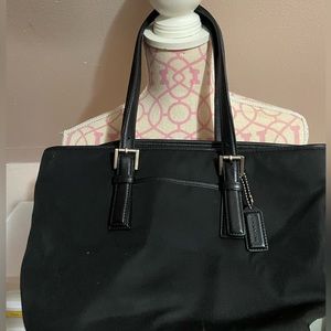 Vintage coach medium tote bag